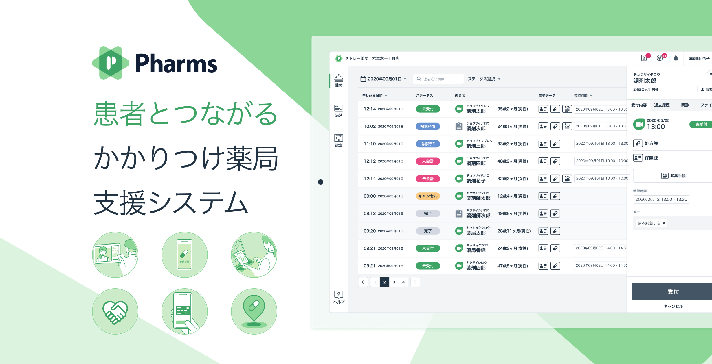 紺チェックと電車柄のお薬カレンダー1週間 優しく 見やすい シンプル ハンドメイド